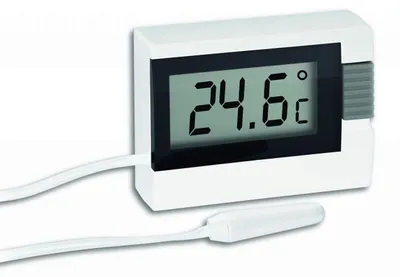 Produktbild von TFA - Digitales Innen-Außen-Thermometer 30.2018 - weiß schwarz