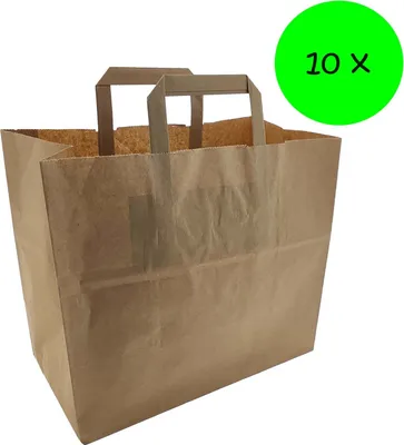 Produktbild von Papiertragetasche 320 + 170 x 270 mm 10 Stück