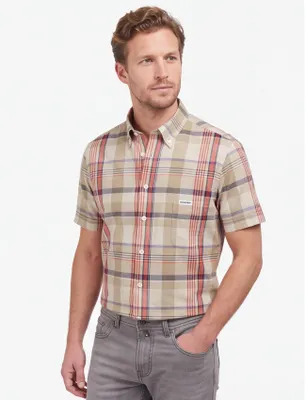 Produktbild von Barbour Hemd beige Tailored Fit 100% Baumwolle