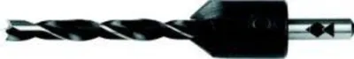 Produktbild von Aufsteckversenker Set HSSmit CV-Holzspiralbohrer 8/20mm x 117mm Fisch | 9002696379980