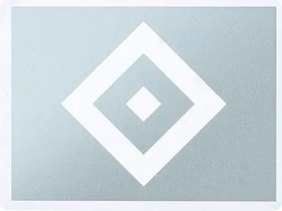 Immagine prodotto di Hamburger SV HSV adesivo calcio argento