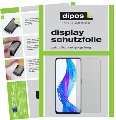 Produktbild von 4x Schutzfolie für Oppo Realme X matt Displayschutzfolie Folie Display Schutz dipos