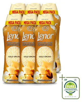Produktbild von 6 x Lenor Wäscheparfüm Goldene Orchidee - 570 g - Großpackung - 6 Stücke