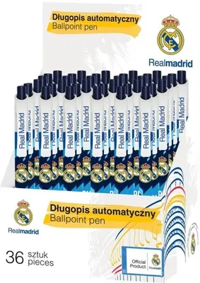 Produktbild von Kugelschreiber, Original RM-154 Real Madrid, 4 Stück (36 Stück pro Packung), Marke ASTRA - ASTRA Bürobedarf