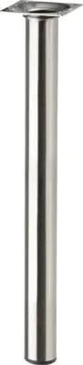 Produktbild von Tarrox Tischbein rund Ø 30 x 400 mm, Edelstahl Nachbildung