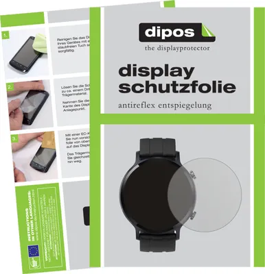 Produktbild von 6x Schutzfolie für Oppo Realme Watch S matt Displayschutzfolie Folie Display Schutz dipos