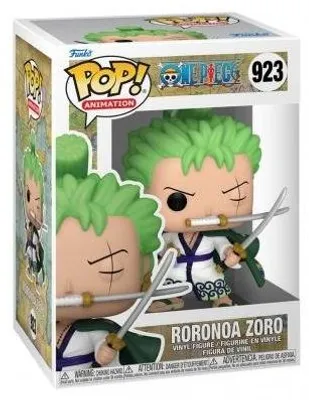 Image de One Piece - Pop Funko Vinyl Figure 923 Roronoa Zoro 9cm – Figurine articulée – Funko – 1 joueurs – 14+
