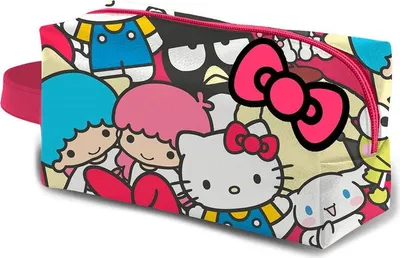 Immagine prodotto di Beauty case Hello Kitty con specchio e scomparti portaoggetti