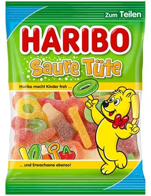 Produktbild von Haribo Saure Tüte 175g