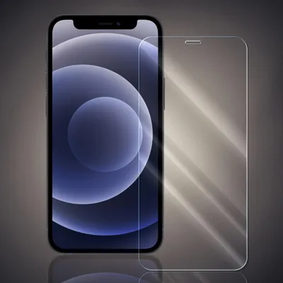 Produktbild von Panzer Folie für Apple iPhone 12 Mini Echt Glas Displayschutzfolie Transparent Glasfolie 9H Härtegrad Schutzglasfolie