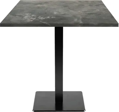 Produktbild von Tisch 70 x 70 cm – Modell Milan aus metallischem Stein