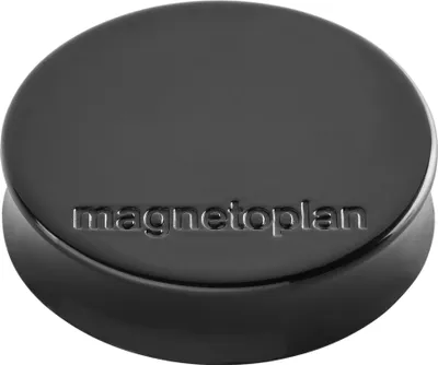 Produktbild von Magnetoplan 1664012, Tafelmagnet, Schwarz, 0,7 kg, 10 Stück(e)