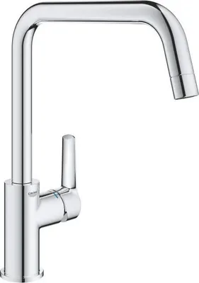 Produktbild von GROHE Einhand-Spültischbatterie, Chrom, Schwenkauslauf, 310 mm Höhe, 220 mm Auslaufhöhe, 34 mm Bohrung
