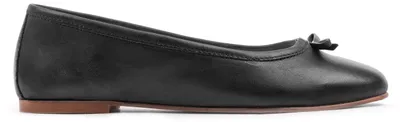 Produktbild von Omnio – Schwarze Ballerinas aus Leder (Grundausstattung)