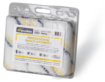 Productafbeelding van Boldrini mini-roller van nylon, 6 mm, ideaal voor lakken en oplosmiddelverf - Aanbieding