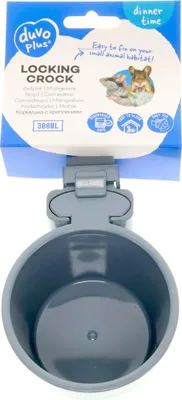 Produktbild von Duvo+ Nager-Napf für Käfige grau, Fassungsvermögen: 300 ml