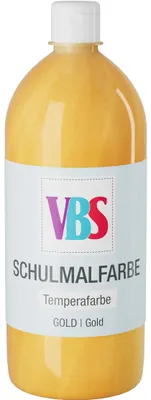 Produktbild von VBS Schulmalfarbe, 1000 ml Gold