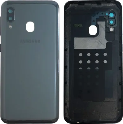 Obrázok produktu pre Samsung GH82-20125A Kryt batérie pre Galaxy A20E A202F + samolepiaca podložka, čierna