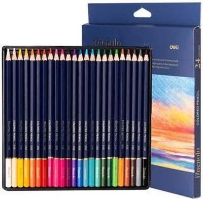 Zdjęcie produktu dla Deli Finenolo Zestaw 24 Ołówek – Kolorowe inspiracje dla każdego artysty