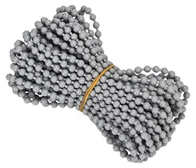 Rollladenkette 10 m grau Perlenkette Ersatz für Rollos