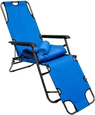 Produktbild von Liegestuhl 180x60 cm - Faltstuhl für Garten und Camping bis 100 kg
