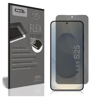 Produktbild von Full Cover Privacy Blickschutzfolie für Samsung Galaxy S25 Folie Anti-Shock