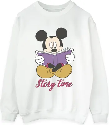Produktbild von Disney - "Story Time" Sweatshirt für Damen BI28942 (XXL) (Weiß)