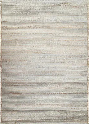 Immagine prodotto di Tappeto tessuto e intrecciato in juta e cotone naturale 120x170 - stile bohémien