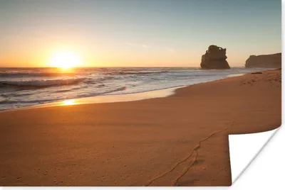 Produktbild von MuchoWow® Poster Strand - Sonne - Himmel 60x40 cm - Schlafzimmerdekoration