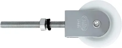 Immagine prodotto di Puleggia Amig per stendibiancheria, puleggia di rinvio M6 x 60 mm, acciaio inossidabile, versione robusta