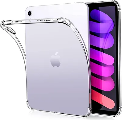 Immagine prodotto di Robusta custodia sottile per iPad Mini 6 (2021) Cover Anti Shock Protettiva Trasparente
