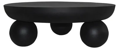 Produktbild von Couchtisch aus Metall - Schwarz - SILIDA