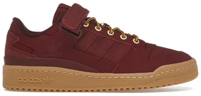 Zdjęcie produktu dla adidas Forum Low Collegiate w kolorze burgundowym z gumową podeszwą - rozmiar EU 44 2/3