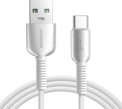 Produktbild von JOYROOM S-A51 A-C, 1,2 m, USB A, USB C, USB 2.0, 0,48 Gbit/s, Grau