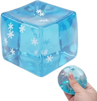 Obrázok produktu pre Hračka "squishy" vo forme kocky - Mäkká kocka, ktorú môžete stláčať