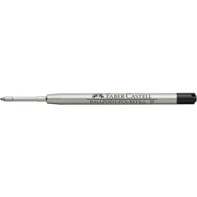 Zdjęcie produktu dla Faber-Castell 148740 Kugelschreibermine - M, schwarz, dokumentenecht, Großraummine