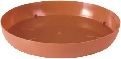 Zdjęcie produktu dla spodek 22cm TERRA PCE6-R624 terakota plastik PROSPERPLAST