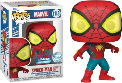 Image de Figurine Funko POP Marvel 1118 Spider-Man Oscorp Suit Special Edition