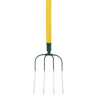 Produktbild von PROREGAL Dunggabel Mistgabel Mistforke Heugabel Streugabel F124, 4 Zinken, mit Griff