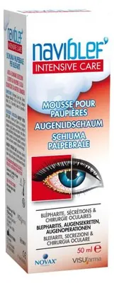 Immagine prodotto di Naviblef Intensive Care Schiuma Palpebrale 50 Ml