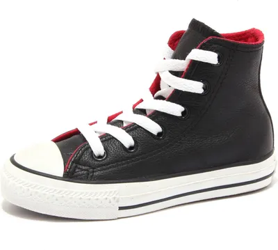 Obrázek produktu pro 5157U trainer leather CONVERSE ALL STAR shoes black shoe kid