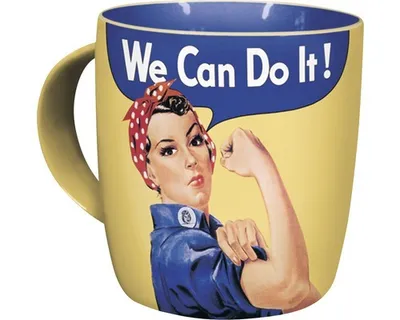 Produktbild von Nostalgic-Art - Hrnček na kávu - USA - We can do it
