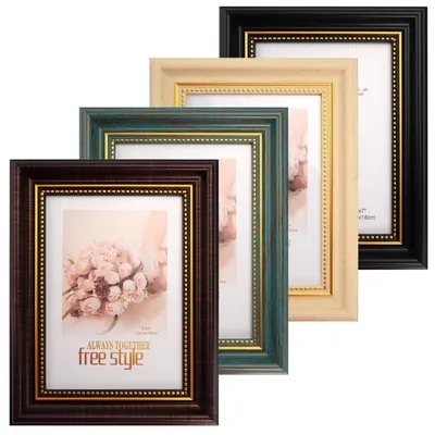 Fotolijsten-Set, 4 Stk., 10x15 cm, Vintage, Acrylglas