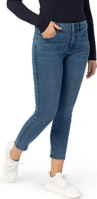 Produktbild von Stooker Women FLORENZ DENIM HEAVY USED Damen 5-Pocket-Jeans Slim Fit 38 (Länge 28) heavy used blue