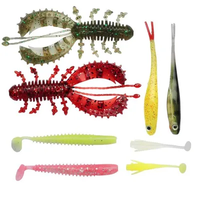 Produktbild von Berkley URBN All Lures Kit - 8 Gummifische im Set