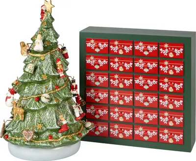 Produktbild von Villeroy & Boch Christmas Toys Memory, Weihnachtsbaumschmuck, Porzellan, Mehrfarbig, 250 mm, 320 mm, 430 mm