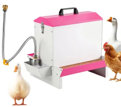 Image de Distributeur 2-en-1 pour l'alimentation et l'abreuvement du volaille