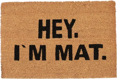 Produktbild von relaxdays doormat coconut I'M MAT