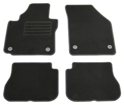 Fußmatten-Set für Audi Q2, 10/2016-, 4-teilig, Schwarz