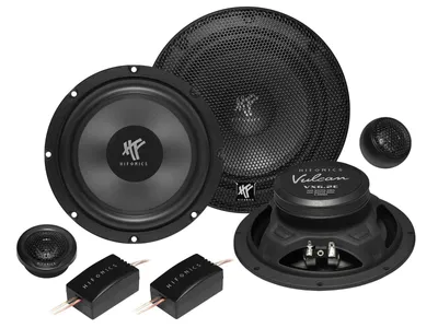 Produktbild von Hifonics VX6.2E, 200 W, 100 W, 4 Ohm, 56 - 22000 Hz, Neodym, Dome